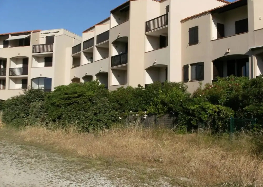 CANET Plage appartement vue latérale mer, 1 chambre , WIFI, climatisation, parking sécurisé couvert