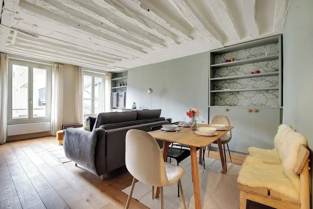 Chic Apartment -1br/4p- Haut Marais / Republique