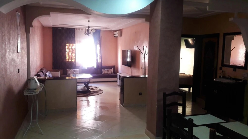 Apartment With 2 Bedrooms in Oujda, With Wonderful City View, Furnished Garden and Wifi Near the Beach