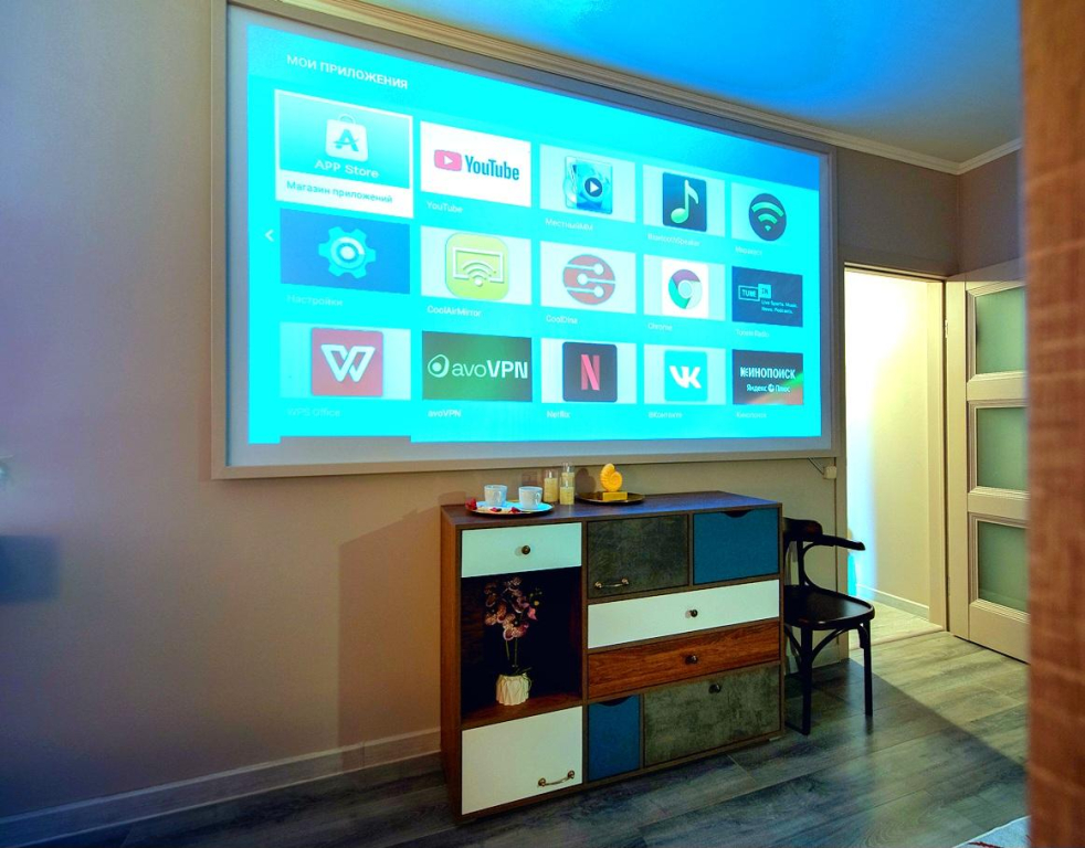 Apartment with cinema theater