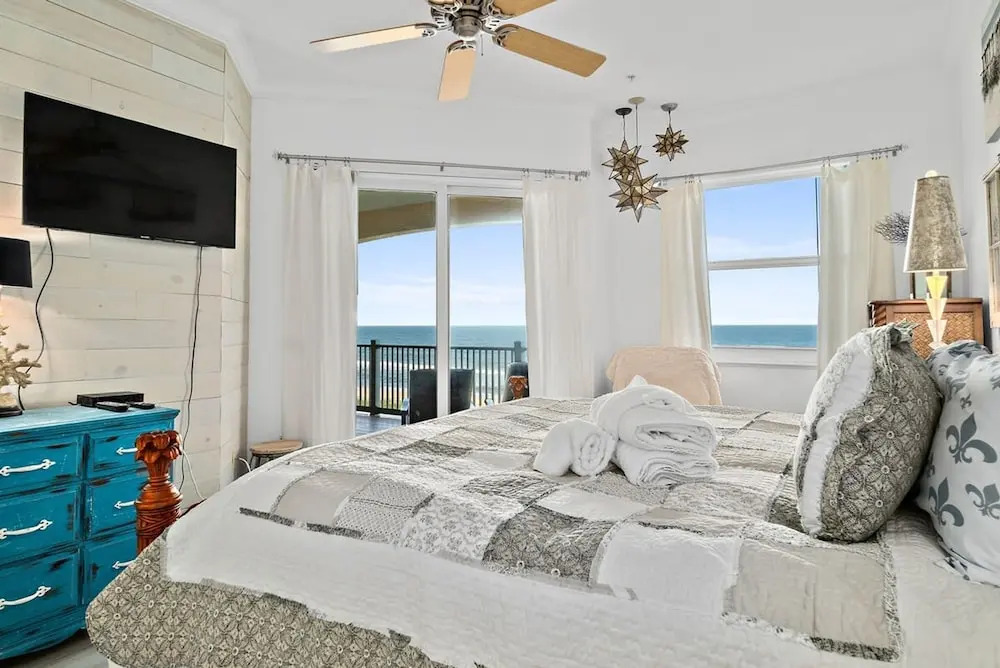 New Luxury Ocean Front 3 Bedroom 2 Bath Condo Sleeps 8 Cinnamon Beach Resort