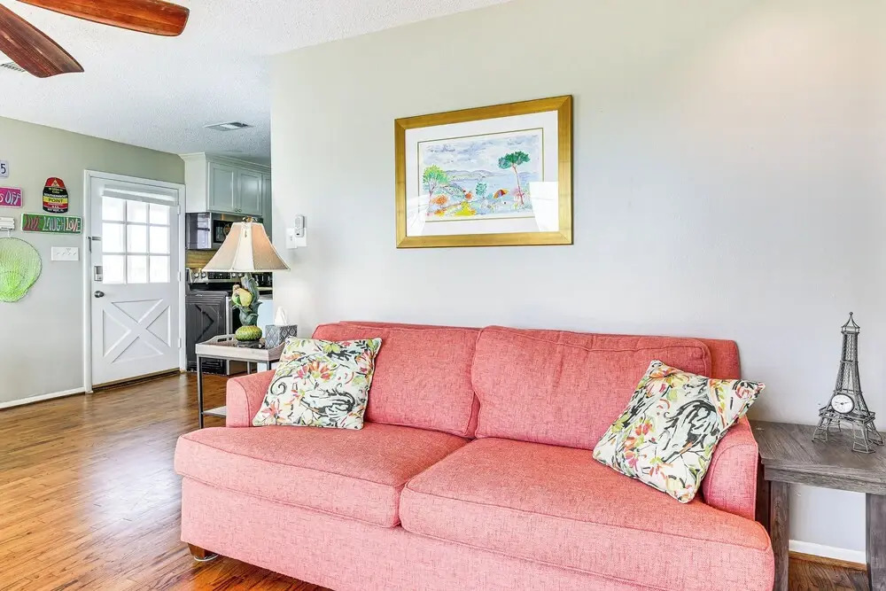 Walk to Beach: Galveston Home w/ Patio & Balcony!