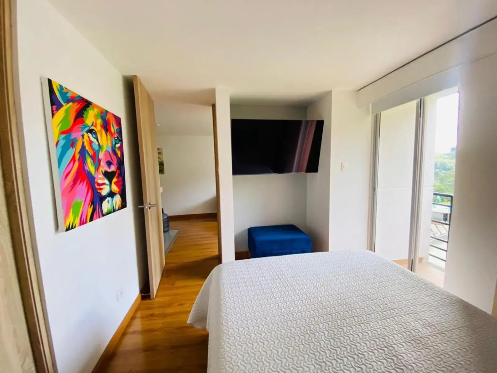 Moderno y tranquilo apartamento cerca a termales.