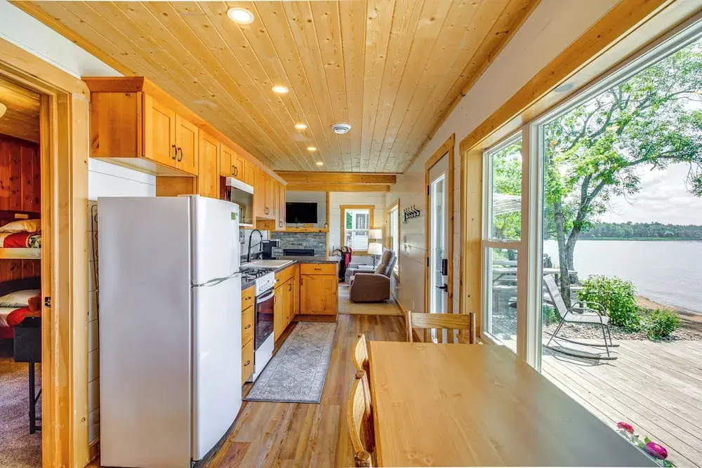 Lake Hubert Cabin w/ Private Deck + Boat Dock