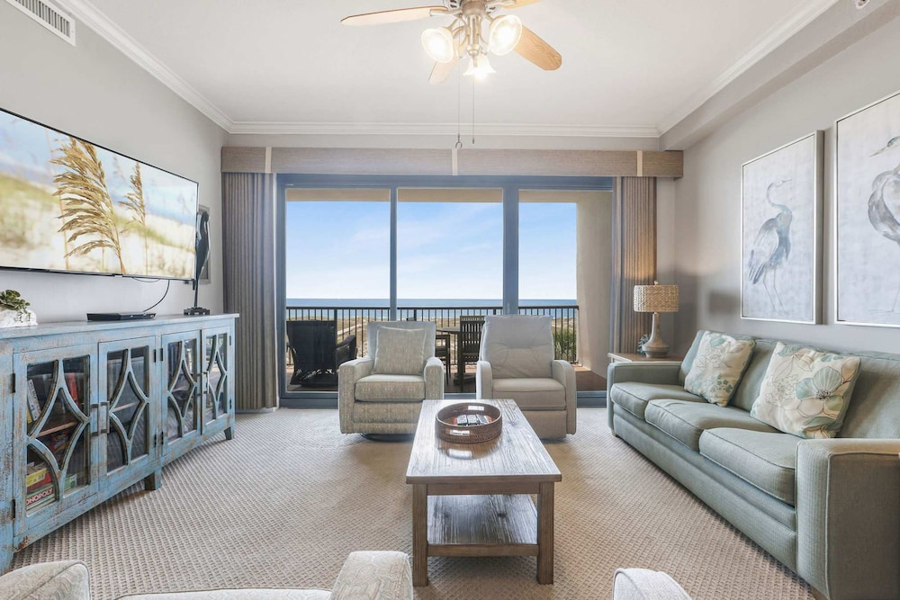 Grand Pointe 313- Gulf Front 3 Bedrooms 3 5 Baths 3rd Floor Huge Balcony