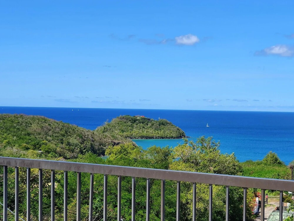 Apartment with One Bedroom in Les Trois-Îlets, with Wonderful Sea View, Terrace And Wifi - 400 M From the Beach