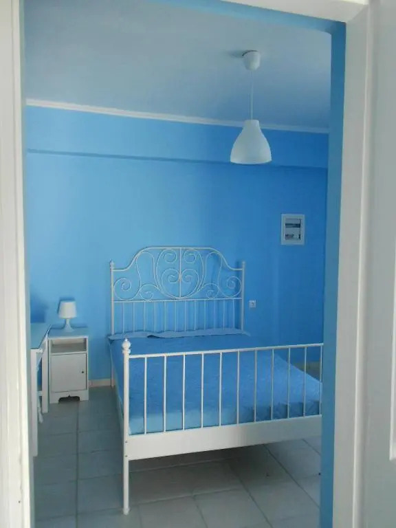 Blue White House