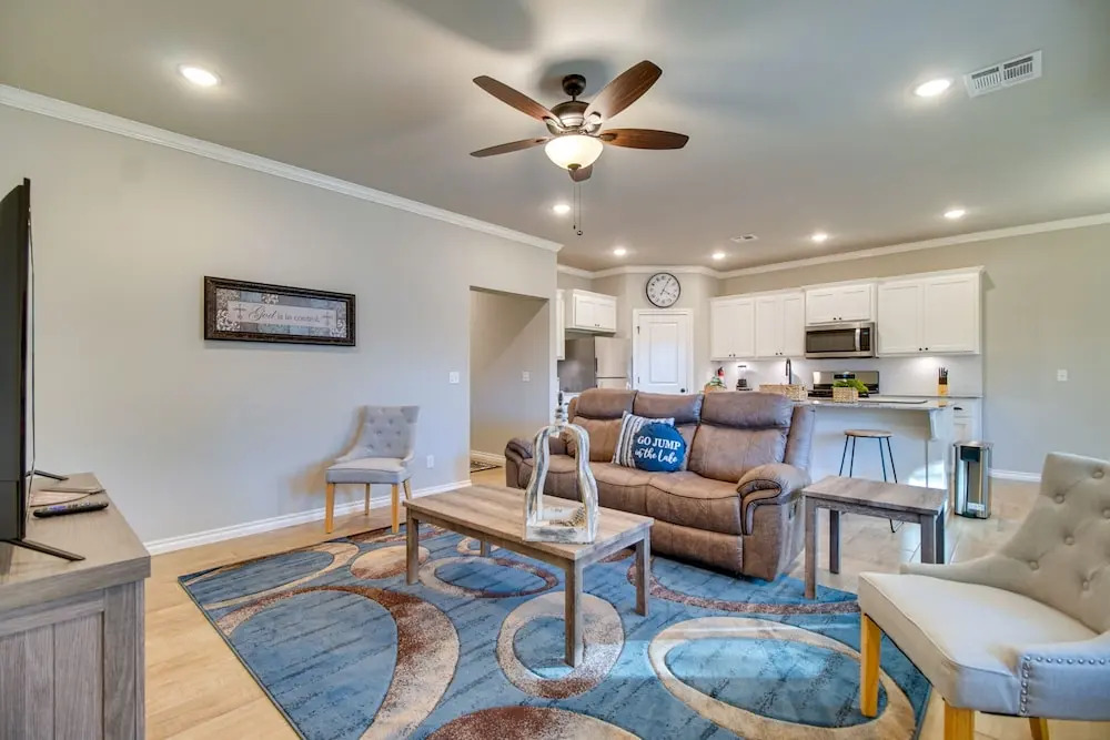 Near Grand Lake: Charming Grove Home w/ Deck