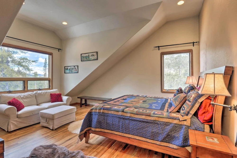 Snowshoe & Ski: Home w/ Mtn-view Deck in Breck!