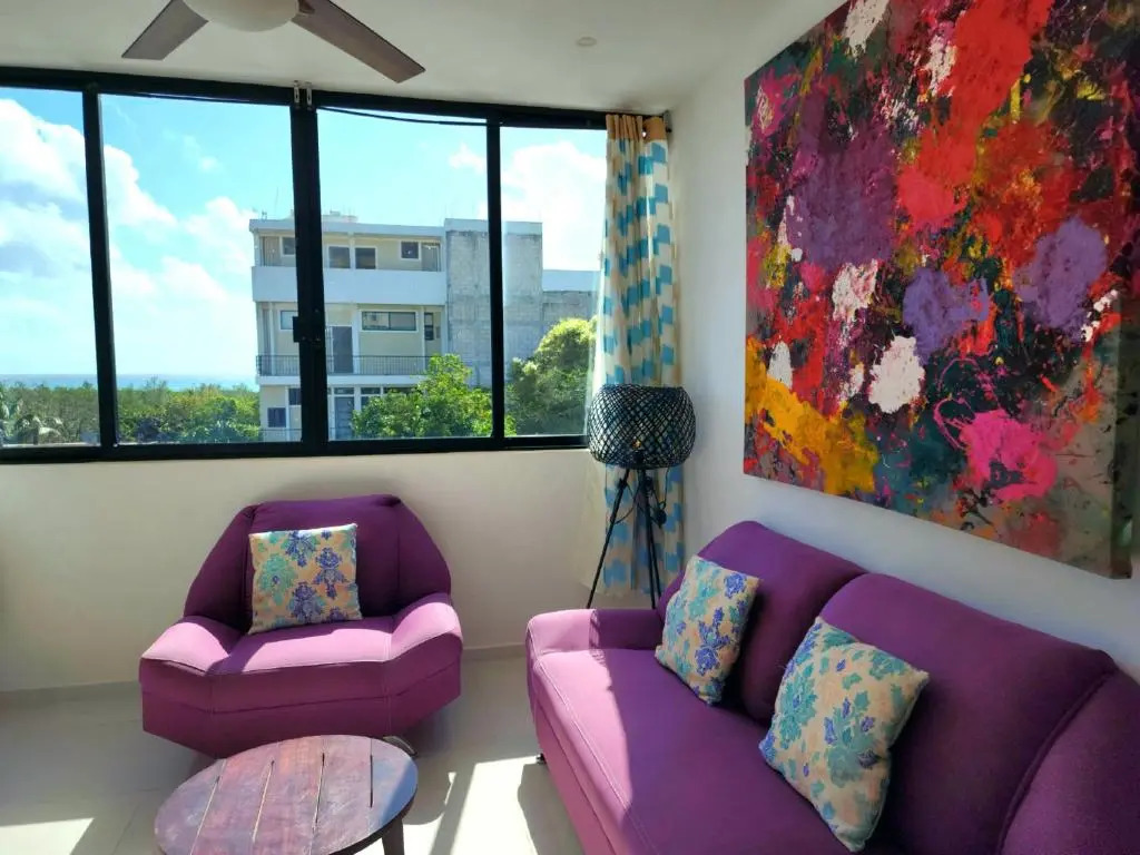 Ocean and city view rooftop, apartment 2BR 303