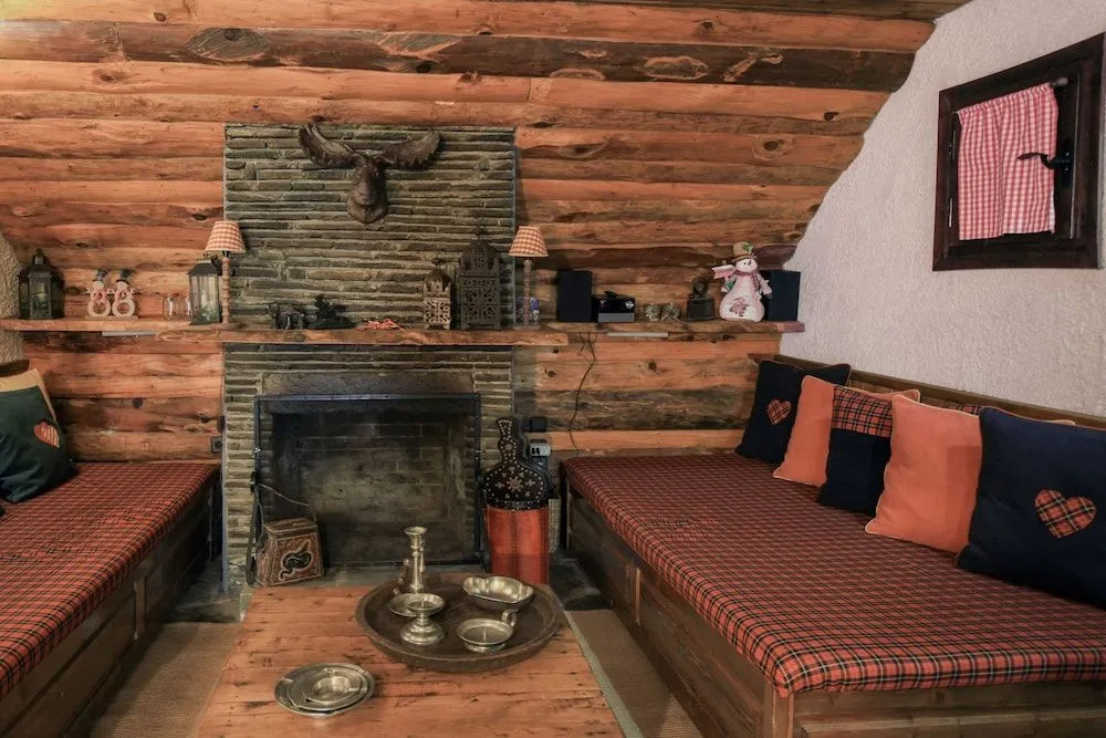 Dandy Villas Agoriani - Chalet Erato - Fireplace