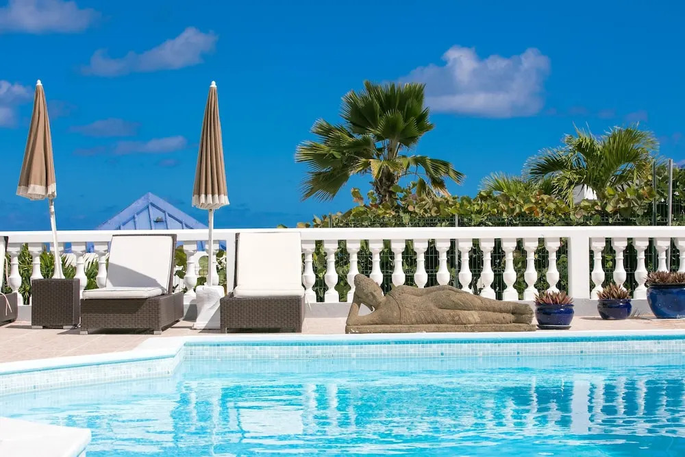 Villa With 3 Bedrooms in ST Martin, With Wonderful sea View, Private P