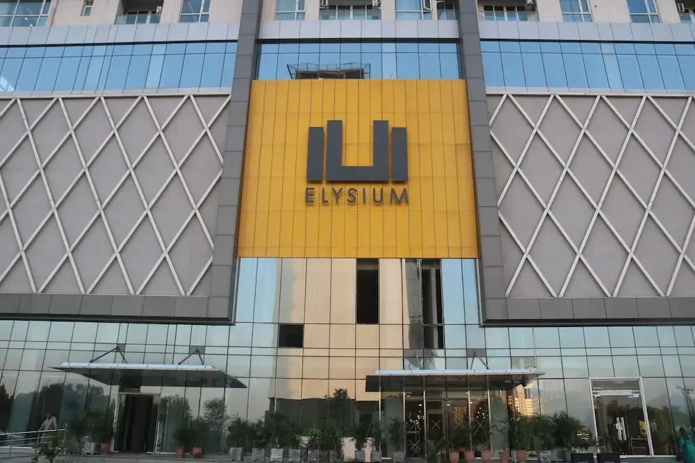 Elysium Tower Blue Area Islamabad opposite Centaurus Mall