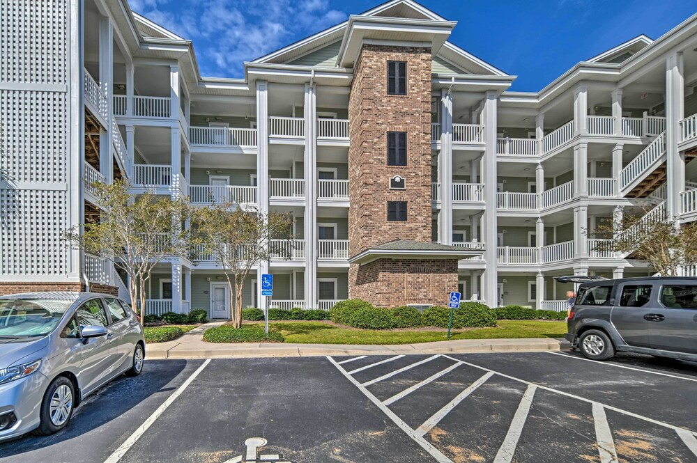 Myrtle Beach Resort Retreat w/ Pool & Pond Views!