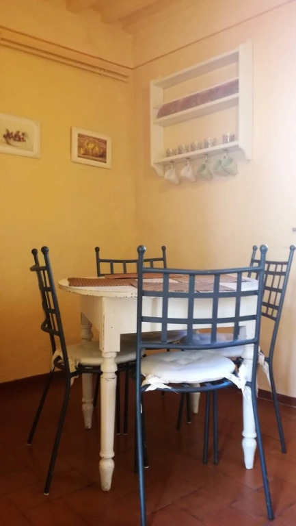 House with private garden, in Cortona's town centre