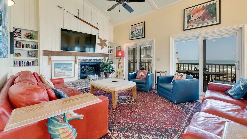Huge Oceanfront Home With Full Golf Membership 8 Bedroom Home by Peace Vacations