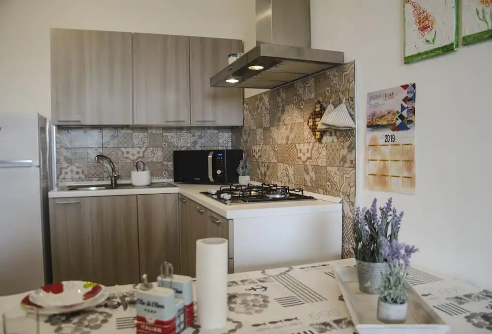 Beachfront two Room Apartment Sparaglione