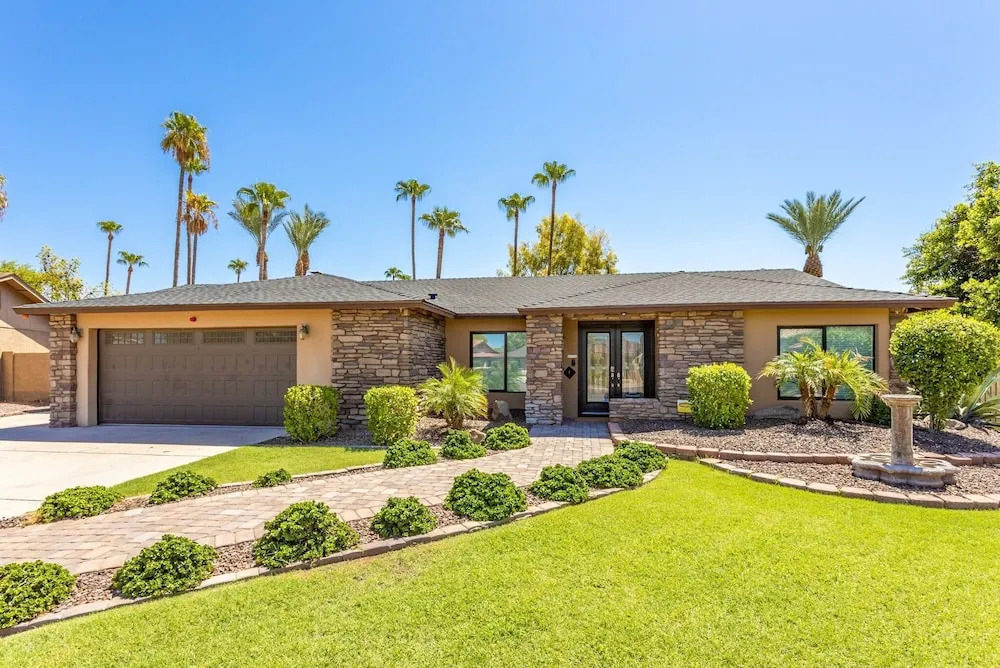 New Listing! Luxe Oasis: Pool, Spa & 2 Game Rooms Home
