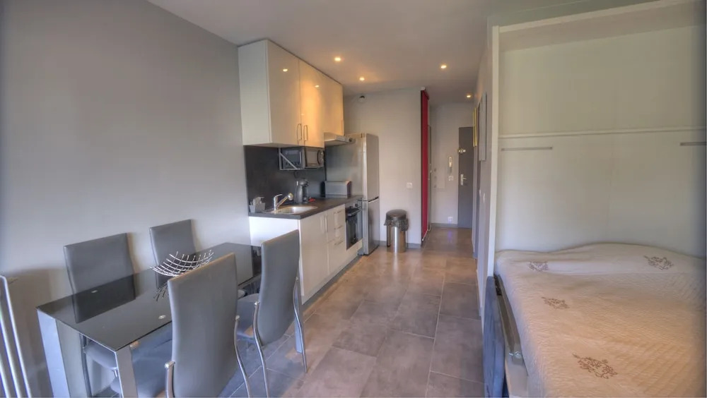 Studio Vue mer 150m Plages Pk