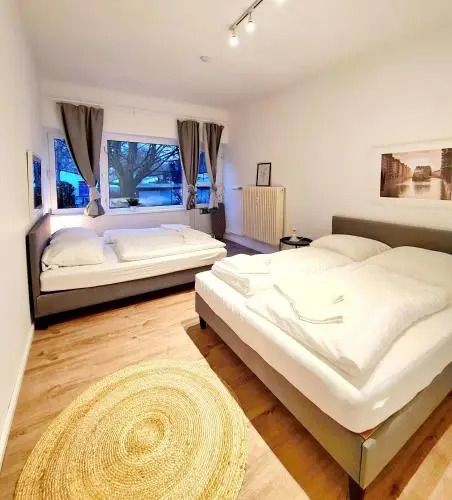 Spacious flat next to Goldbekkanal in Hamburg Winterhude