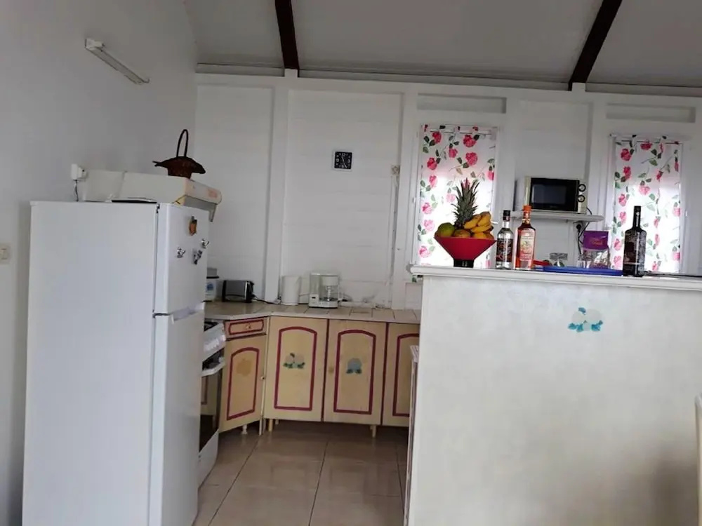 Apartment With one Bedroom in Rivière Pilote, With Wonderful Mountain View, Furnished Terrace and Wifi - 8 km From the Beach
