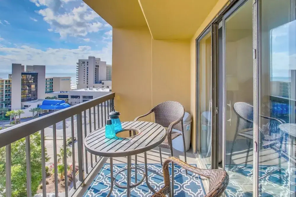 Breezy Myrtle Beach Condo w/ Balcony & Views!