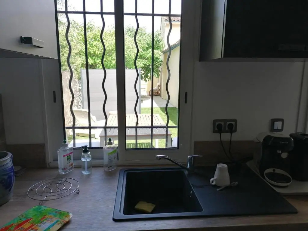 Chambre avec tout le confort d'un appartement