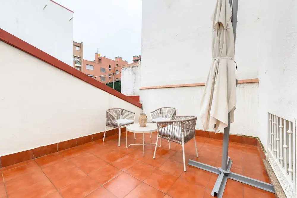 Moderno piso de 1 dormitorio en Madrid Temporal MAL71B