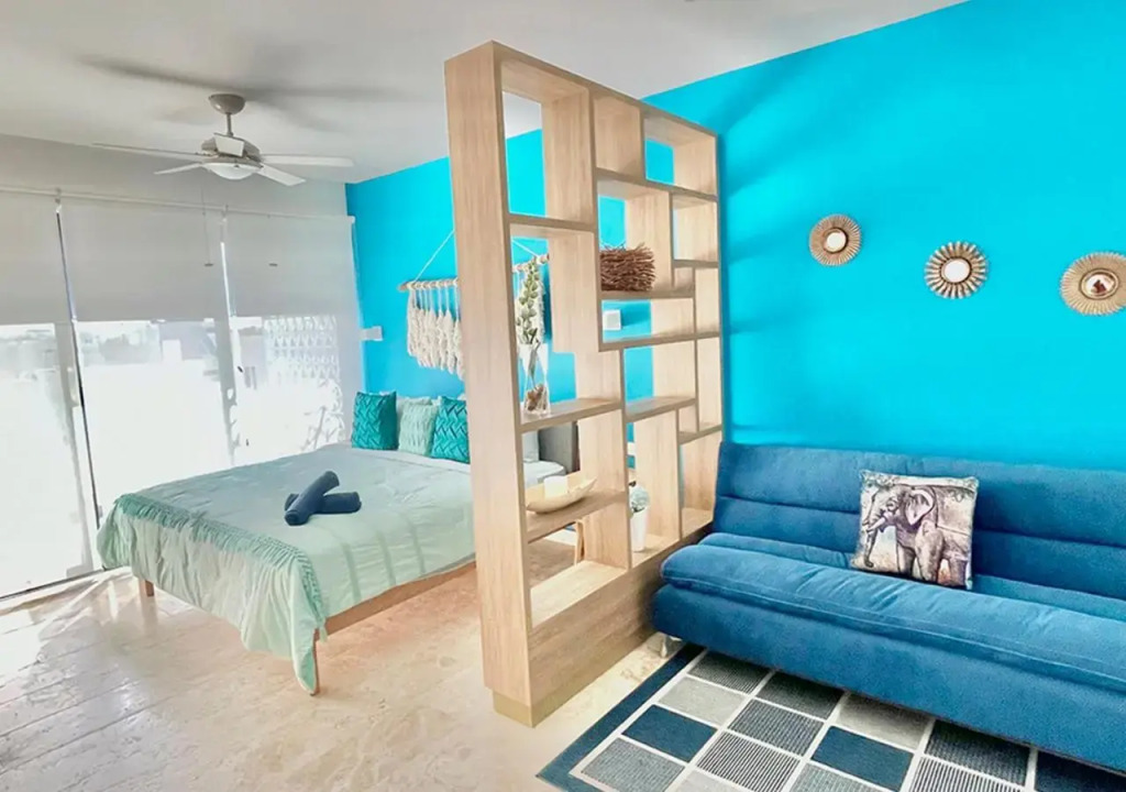 Amplio Estudio en el centro 5av. rooftop pool PA 507