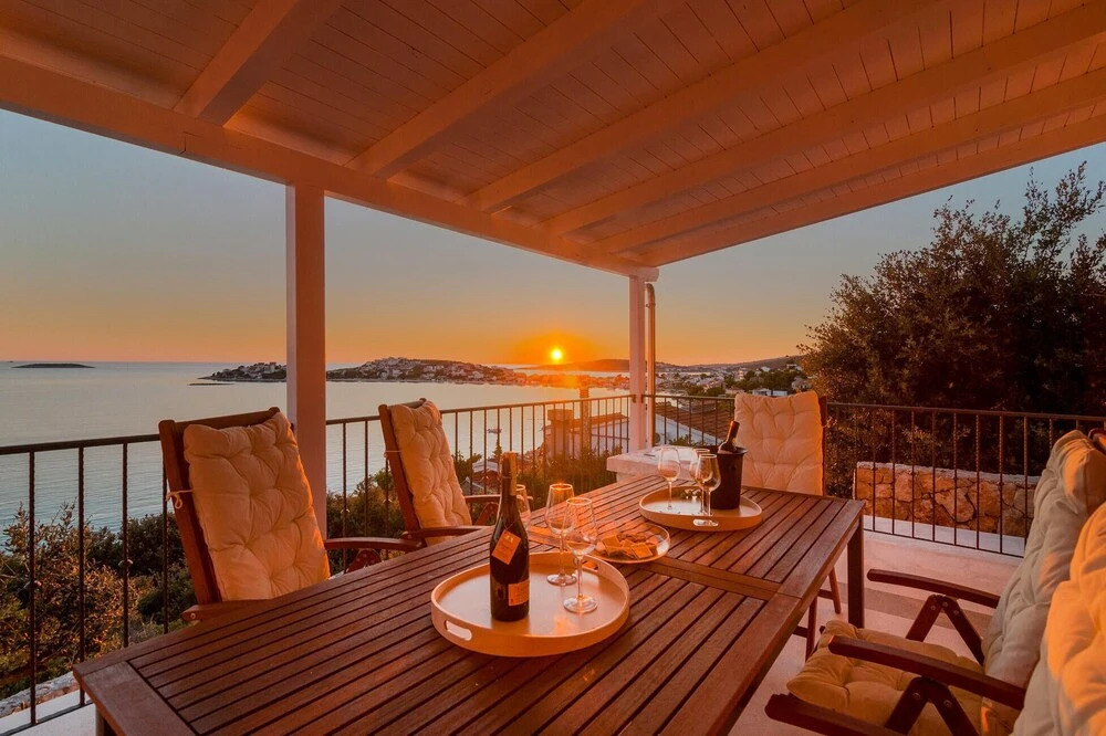 Beach Front Home In Sevid