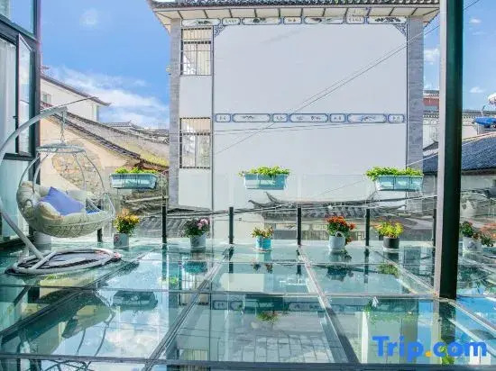 Haiyue Xiaozhu Free·Full Intelligent Black Light French Boyin Mountain Residence