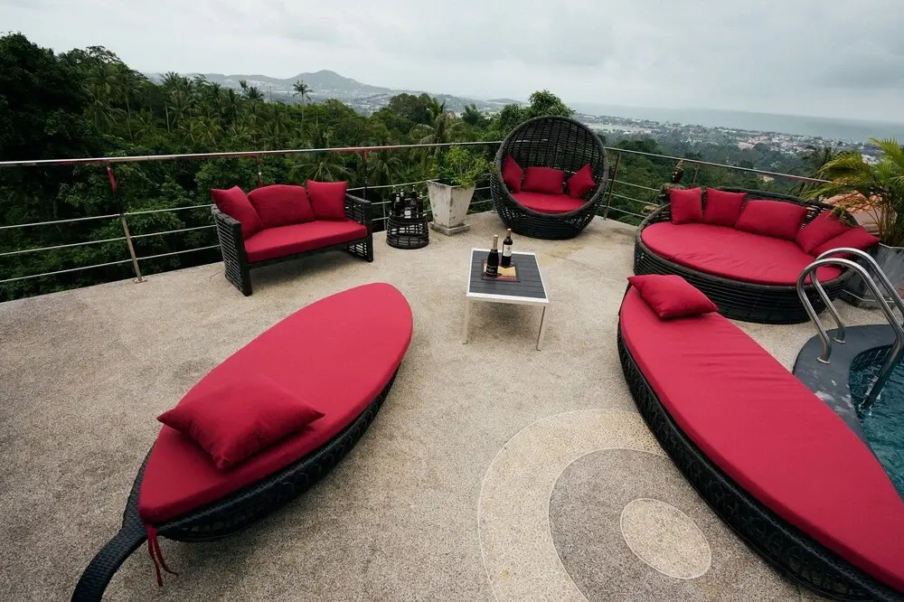 7 Bedroom Twin Sea View Villas Chaweng