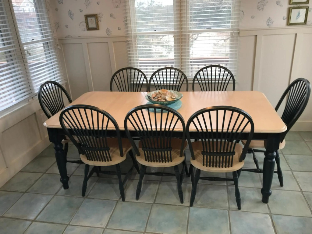 Rest A Shored with plenty of Amenities PET FREE New Upgraded Mattresses in 2022 Gas Fireplace Central Air Rents Full Weeks Only Sat to SAT NOTE Arrivals and Departures on Saturdays only Free WIFI Private Inground Pool Flat Screen TVs in all rooms