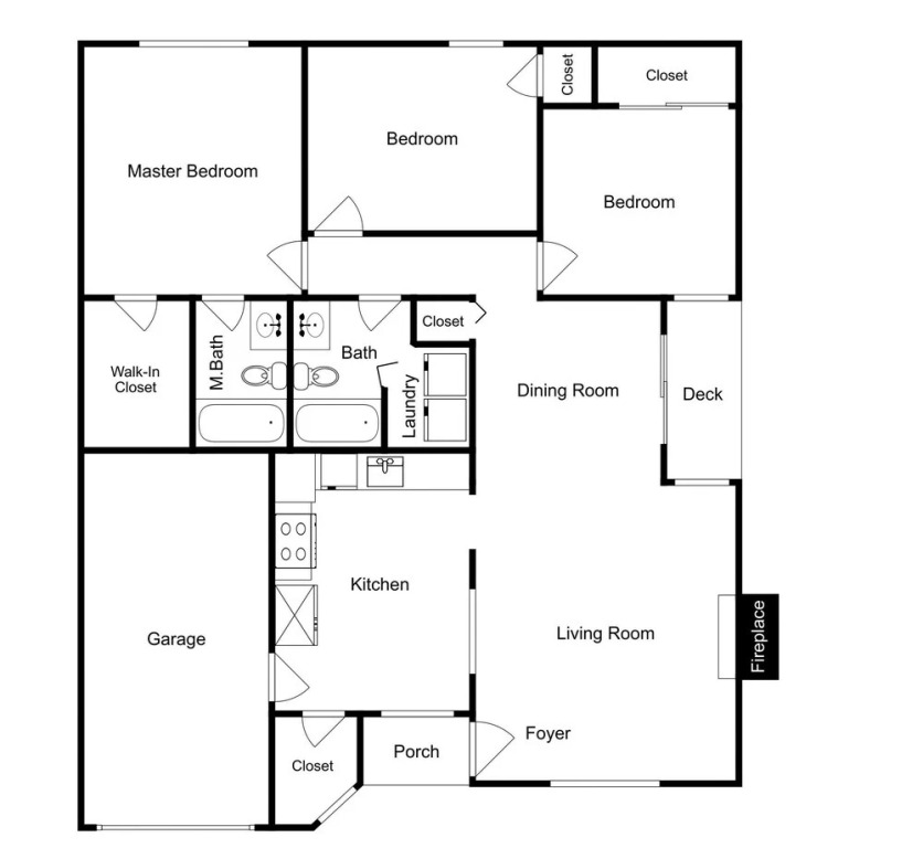 Family Home W/ Deck & Fenced Yard - Near Beach! Home