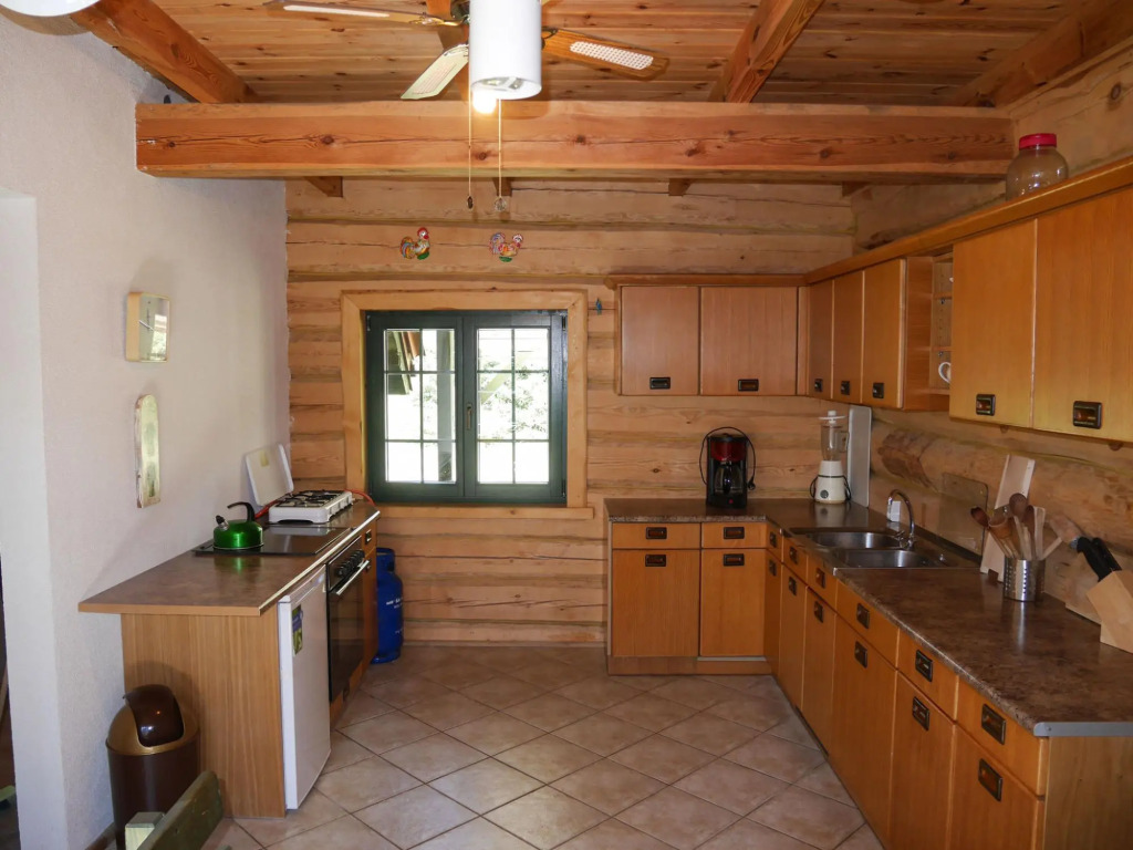 Wooden Cottage in Czarny Mlyn With Garden and Barbecue