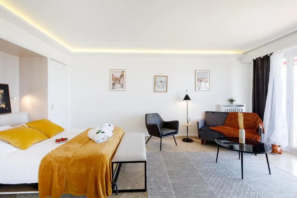 Suite Riviera - Sea View - Clim - Plage - Residence de standing - Parking