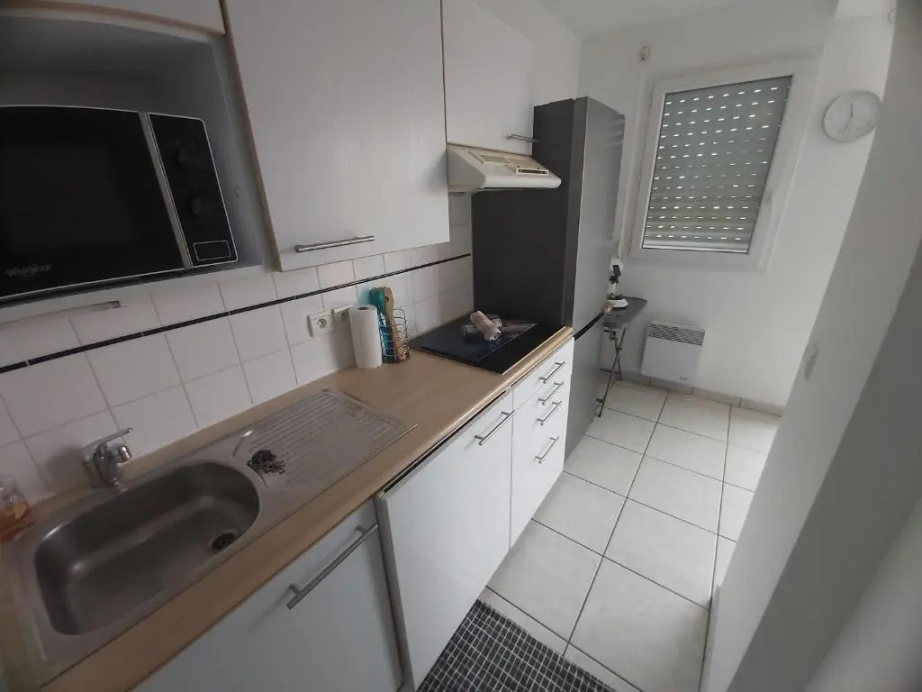 Centre, Grand T2 balcon Pkg, plage gare 600m
