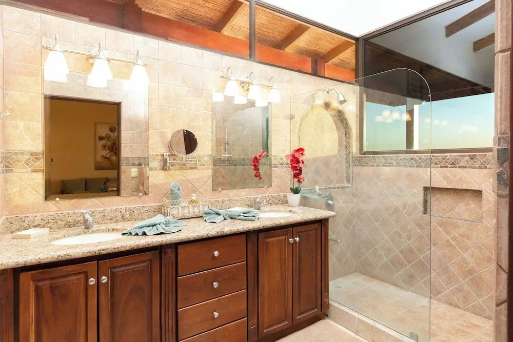 Oceanview Villa with Wrap-Around Terrace, Private Pool, Hot Tub, and Guesthouse