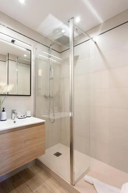 Charming Apartment in The City Center With Furnished Terrace pool & Garage