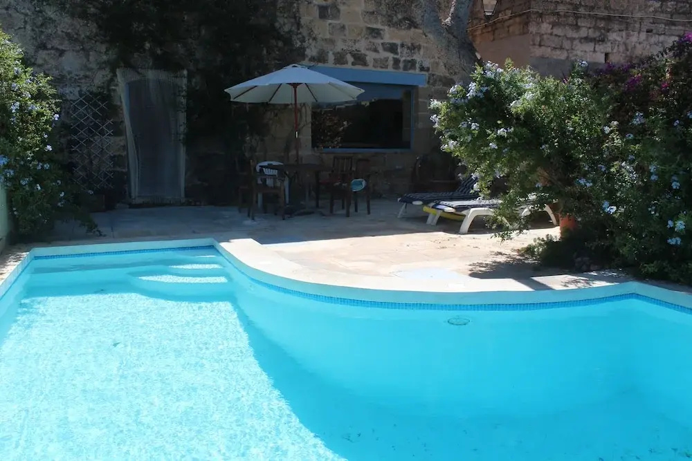 Farmhouse With Pool and Valley Views