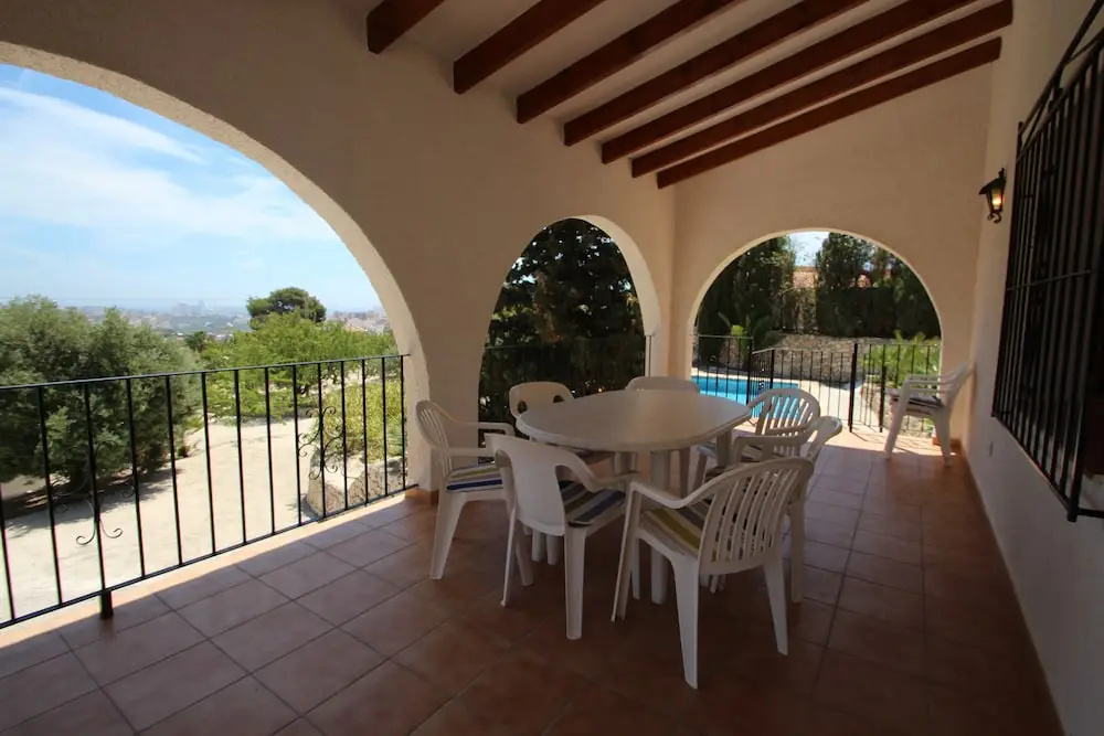 Laura-29A - pretty holiday property with garden and private pool in Calpe