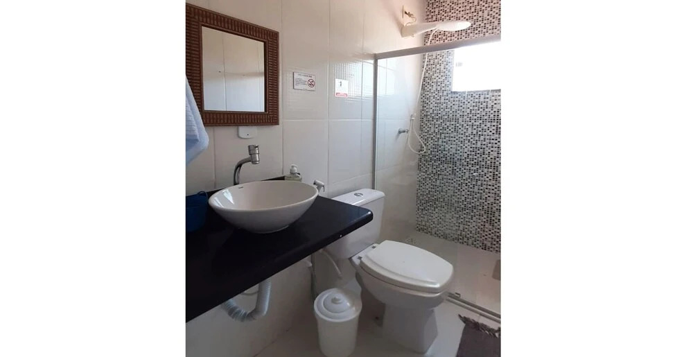 Casa na Praia de Mundaí com 3 quartos, piscina, e churrasqueira