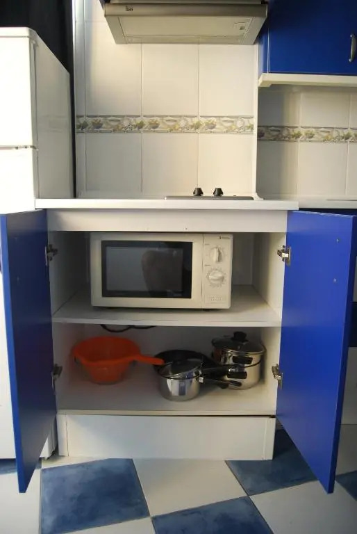 M3 904 Azul Mediterráneo bonito y confortable estudio