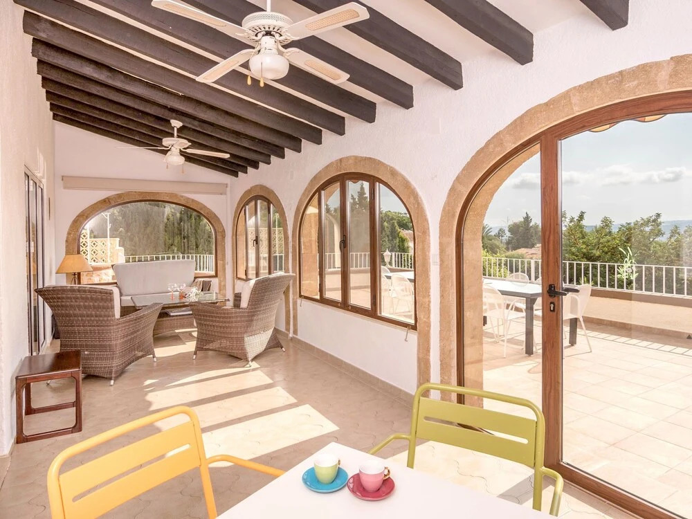 Uniquely Located Villa, Private Swimming Terraces, View Over Javea and the Montego