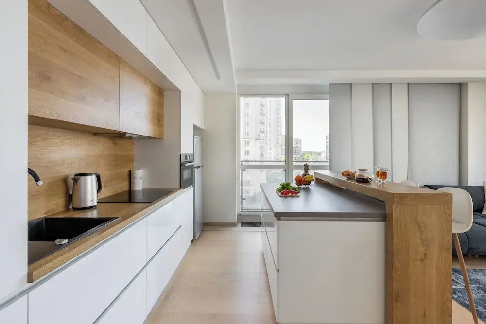 Spacious flat with a magnificent view