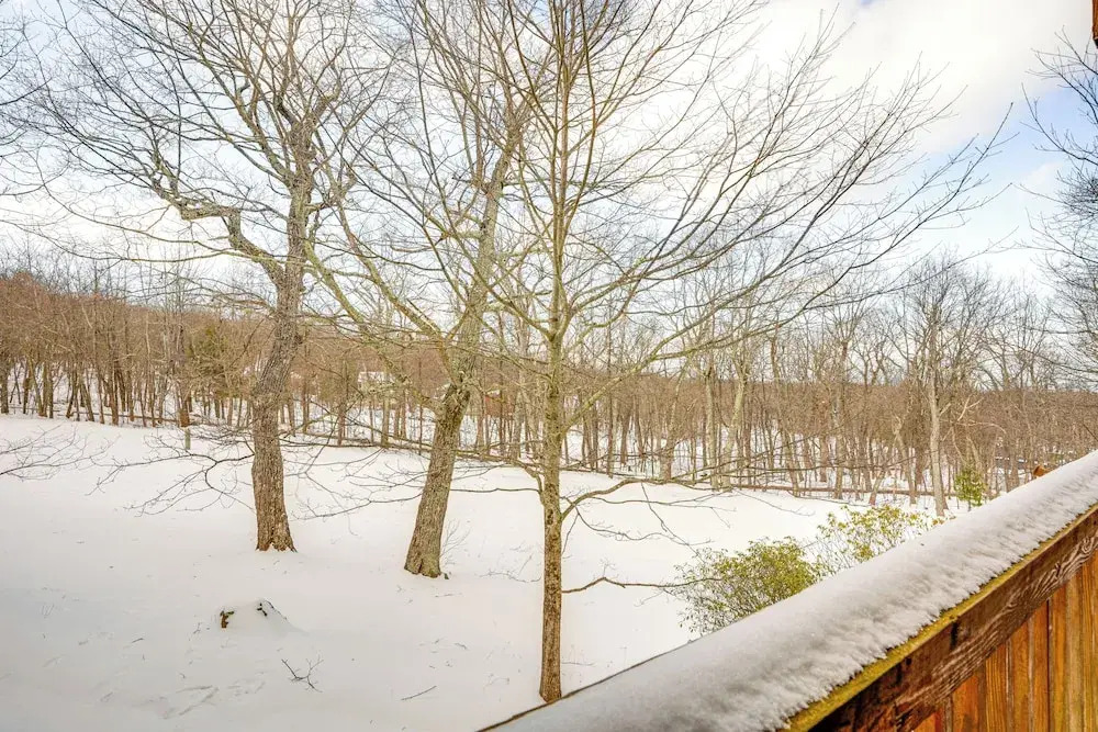 Wintergreen Resort Condo: Deck & Golf Course Views
