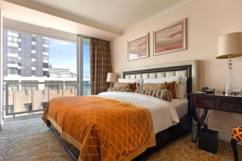 Taj Hotel Cape Town - luxury 5 star suites - very spacious with kitchenette, Lions Head views