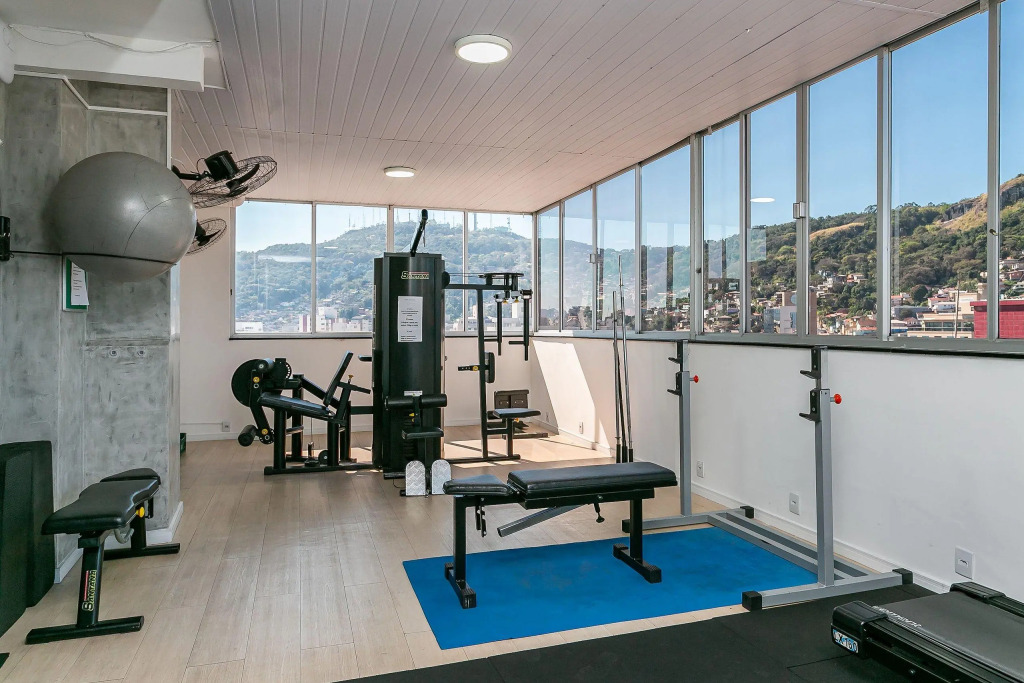 Studio Moderno Com Piscina No Rooftop #ca48