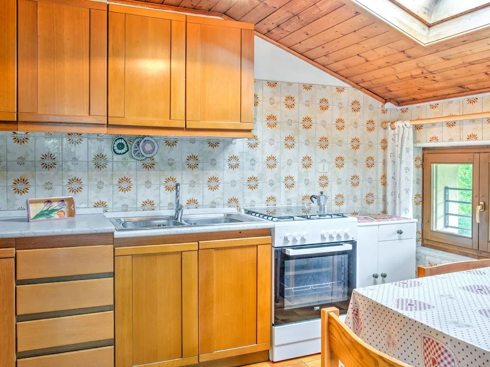 Apartment in Canale With Balcony, Garden, Garden Furniture
