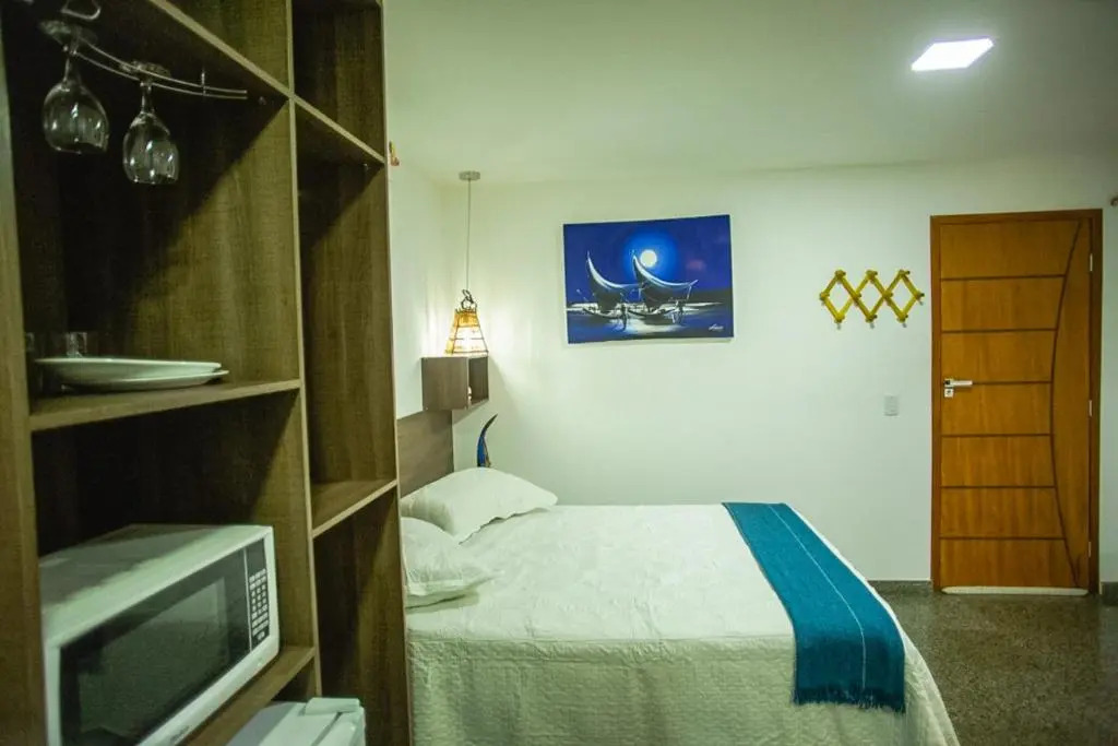 SEGUNDA CASA - Seu cantinho em Guarapari, 1 minuto a pé da Praia do Morro! Suítes confortáveis e modernas - Para casal ou para grupos de até 4 pessoas